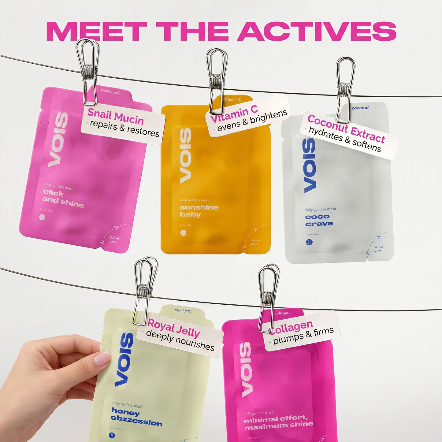 VOIS Collagen Masks