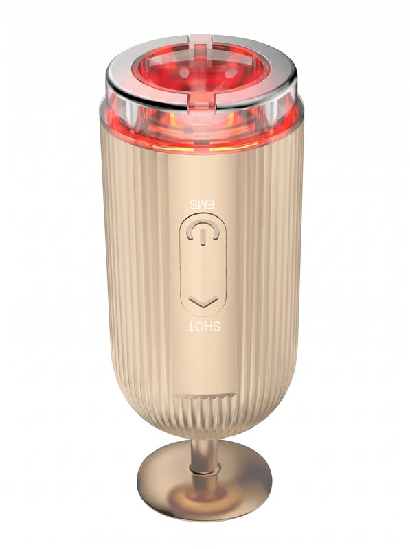 Champagne-gold Skinity FLOW+ facial device